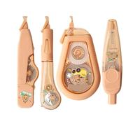 Set di 4 correttori retrattili a prova di sbavature, adesivi a secco per notebook/documenti/classi di ricarica