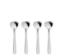 Set di 4 Cucchiaini Caffè Moka in Acciaio