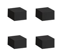 Set di 4 cuscinetti adesivi in schiuma per migliorare gli angoli di visualizzazione di raffreddamento per home theater, distanziatori in schiuma