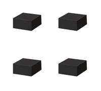 Set di 4 cuscinetti adesivi in schiuma per migliorare gli angoli di visualizzazione di raffreddamento per home theater, distanziatori in schiuma