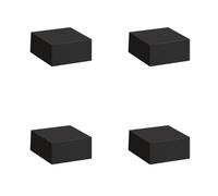 Set di 4 cuscinetti ammortizzatori di vibrazioni in spugna dal design premium per elettronica assorbimento degli urti e protezioni per la stabilità del dispositivo