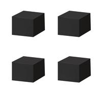 Set di 4 cuscinetti ammortizzatori di vibrazioni in spugna dal design premium per elettronica assorbimento degli urti e protezioni per la stabilità del dispositivo