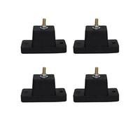 Set di 4 cuscinetti antivibranti in gomma for ammortizzatori adatti for staffe esterne esterne for condizionatori d'aria