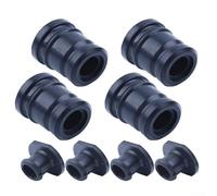 Set di 4 cuscinetti anulari AV di ricambio per motosega MS180 017 018 MS170 1123 791 7300, progettato per ridurre le vibrazioni e prolungare la durata delle apparecchiature