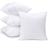 Set di 4 Cuscini 50 x 50 cm Imbottitura per Cuscini Cuscini Divano Cuscino