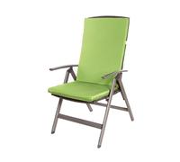 Set di 4 cuscini per sedia da giardino, cuscino per sedia da giardino, cuscino per sedia, cuscino per sedia con schienale alto, set di 4 cuscini coprisedia (LIME)