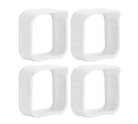 Set di 4 custodie in silicone per fotocamere NewBlink, protezione resistente alle intemperie per applicazioni campanello, colore: bianco