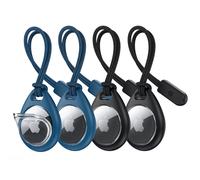 Set di 4 custodie protettive a 360° per AirTag con cinturino [Design stretto]