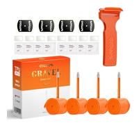 Set di 4 CYCLAMI Camera d'Aria TPU Ultraleggera 700×18-32C/ 32-47C/ MTB29''1.9-2.5 Valvola Presta 45/65/85mm per Bici da Corsa, Gravel e Mountain Bike (700x32-47C - 65mm SV per Gravel)