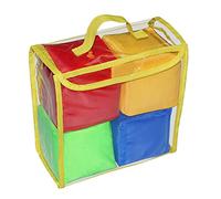 Set di 4 dadi morbidi, dadi da gioco Cubi in schiuma morbida Impara i cubi tascabili per insegnare