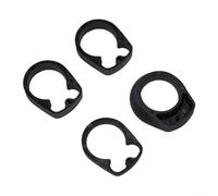 Set di 4 distanziatori per sterzo per mountain bike e bici da strada, rondelle in plastica con diametro esterno di 34 mm, per forcella da 28 e 6 mm