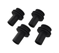 Set di 4 estensioni per becco per grondaia in gomma per aiutare a controllare il flusso d'acqua e proteggere il camper dai danni causati da pioggia e umidità