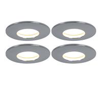 Set di 4 faretti da incasso a LED a soffitto, faretti, lampade per l'illuminazione della sala da pranzo