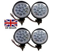 Set Di 4 Fari Da Guida E Fari Antinebbia Bianchi Per Austin MG Triumph