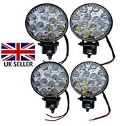 Set Di 4 Fari Da Guida E Fari Antinebbia Bianchi Per Austin MG Triumph
