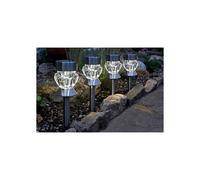Set di 4 fari solari in cristallo - SMART GARDEN