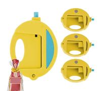 Set di 4 fermagli per alimenti - sacchetti per il pane | clip per snack | clip da cucina magnetiche per home mensa, frigorifero, pacchetti di conservazione degli alimenti