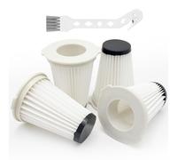 Set di 4 filtri HEPA per aspirapolvere Kenmore K3000 10438 DS4015 DS4030, Einhell TE-SV18, filtro di ricambio e 1 spazzola per la pulizia, perfetta vestibilità per filtrazione efficiente e pulizia
