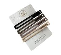 Set di 4 forcine per capelli Accessori per capelli da donna con pinza becco anatra frangia Tenuta sicura tutte le texture Pinze per capelli tutti i giorni e panini