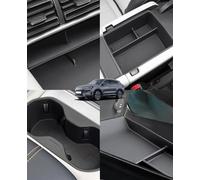 [Set di 4] GAFAT Compatibile con 2025 BYD Seal U DM-i EV 2024-2026 Scatole Portaoggetti Console Centrale, 1 Organizer Bracciolo, 1 Anteriore alla Leva Cambio, 1 Ripiano inferiore, 1 Portabevande TPE