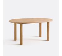 Set di 4 gambe da tavolo da comporre, scanalate, Alzar Beige 6 persone