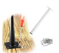 Set Di 4 Gambe Regolabili Per Tavolo E Mobile, Piedini In Acciaio Inossidabile 40 Cm, Altezza Regolabile 0-15 Mm, Carico 160 Kg, Antiscivolo, Per Scrivania/Armadio/Cucina(White,70 cm)
