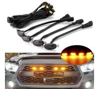 Set Di 4 Giallo Anteriore Griglia LED Indicatore Luci Per Land Rover Range Velar