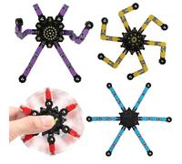 Set di 4 giocattoli Fidget Spinner trasformabili, Fidget Spinner trasformabile, giocattoli sensoriali antistress e anti-ansia for bambini e adulti, regalo for Natale, compleanno, festa.(For 2338 ccw)