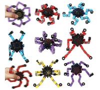 Set di 4 giocattoli Fidget Spinner trasformabili, Fidget Spinner trasformabile, giocattoli sensoriali antistress e anti-ansia for bambini e adulti, regalo for Natale, compleanno, festa.(For 3090 cw)