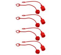 Set di 4 giunti idraulici ISO7241B per sigillare efficacemente la polvere per sistemi idraulici in agricoltura, automobilistico e edilizia (1/2")