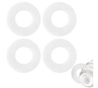Set di 4 Gomma Silicio Valvola di Scarico Guarnizione, Rondella Diaframma, Guarnizione Valvola di Scarico, Compatibile con Geberit 816.418.00.1 per Sostituzione e Riparazione