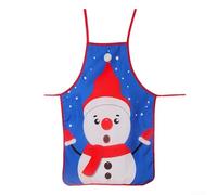 Set di 4 grembiuli per bambini con motivi natalizi per le vacanze, per cucinare e attività in cucina