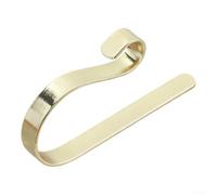 Set di 4 grucce da camino in metallo per appendere calze di Natale durante le vacanze (A)