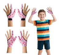 Set di 4 guanti da masticazione a compressione per bambini per succhiare il pollice e smettere di succhiare il pollice, per bambini dai 5 ai 13 anni. (#12)