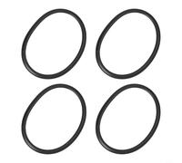 Set di 4 guarnizioni in silicone per esterni, per isolamento del riscaldatore del cortile (rotonde)