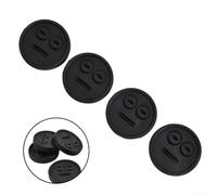 Set di 4 guarnizioni per griglia Weber Smokey Mountain, resistenti al | Silicone resistente al calore, adatto per weber per wsm, protegge i cavi dallo schiacciamento, set da 4, antiruggine