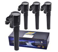 Set Di 4 Herko B044 Accensione Bobine Per Ford Jaguar Lincoln V8 3.9L 1999-2006