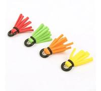 Set di 4 indicatori per pesca a mosca in schiuma, ad alta visibilità, inaffondabili, design leggero, facile da attaccare per applicazioni in acque poco profonde e profonde, colori misti, prestazioni
