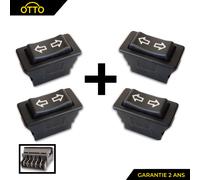 Set Di 4 Interruttori Alzavetro Universali Tutti I Modelli 5 Pins