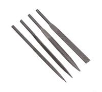 Set di 4 lame pneumatiche, 5 x 125 mm, accessori per sega ad aria, per intagliare vetro, metallo, legno e pietra