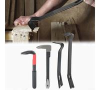 Set di 4 leve per levachiodi con strumenti multi piatti per la lavorazione del legno di precisione e per attività di decorazione della casa