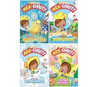 Set di 4 libri della serie Max e Chaffy di Jamie Smart (Caccia i pirati Gold!, Animal Island, Search for Ice Chaffy! & The Great Cupcake Mystery!)
