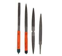 Set di 4 limette per gioielli, limette per la lavorazione di gioielli in oro e argento, kit di utensili per la smerigliatura resistenti all’usura e alla ruggine, con limette a