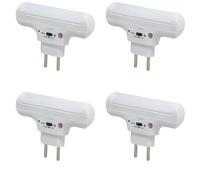 Set di 4 - luce notturna a LED ricaricabile multifunzione