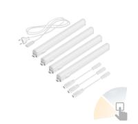 Set di 4 luci LED da sottopensile Rigel da 25,9 cm ciascuna Temperatura di