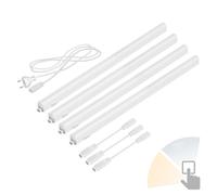 Set di 4 luci LED da sottopensile Rigel da 57,3 cm ciascuna Temperatura di