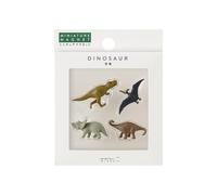 Set di 4 magneti in miniatura Midori modello dinosauro 43425006 Materiale: PVC