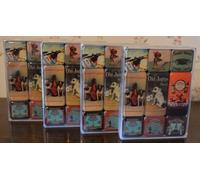 Set di 4 magneti Nostalgic Art 9, TENNENTI, nuovi rari