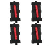 Set di 4 maniglie per auto con supporto passeggero per Jeep Wrangler, maniglie in tessuto di nylon con fibbia in lega di design stabilità e fissaggio sicuro sul tetto