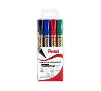 Set di 4 marcatori permanenti N850 - Pentel - Inchiostro Indelebile - 4 colori